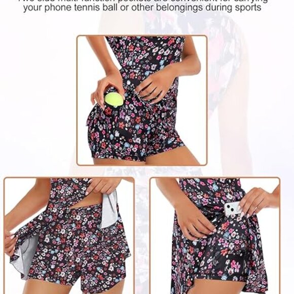 Athletic Dress with Shorts - Picture 3 of 8